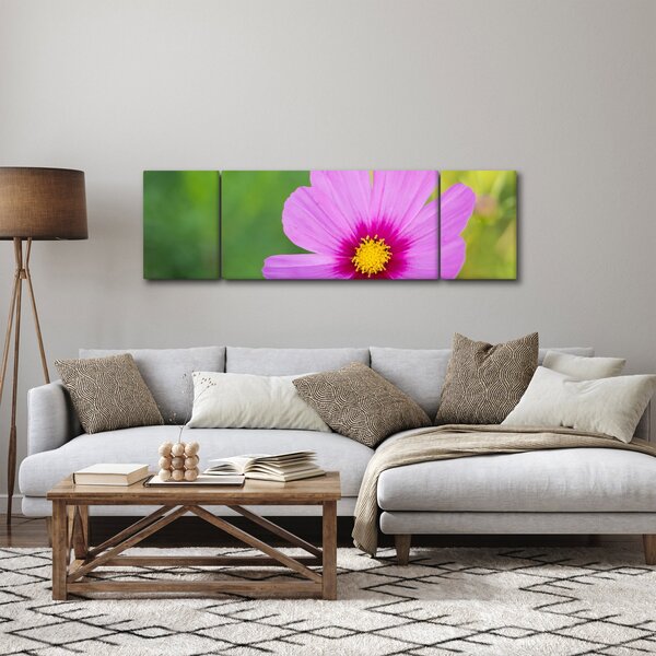 Obraz - luční květina (170x50 cm)
