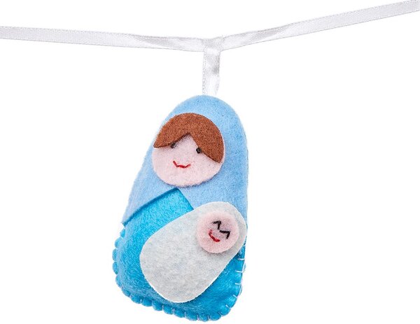 X-MAS Girlanda plstěný betlém 120 cm