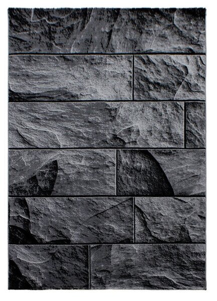 Hans Home | Kusový koberec Parma 9250 black - 80x150
