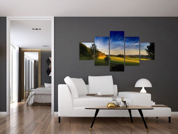 Obraz - Horská louka (125x70 cm)