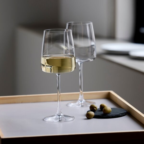 -25 % Dny MOMENTI– Lyngby Glas Set čtyř sklenic na bílé víno Zero 430 ml