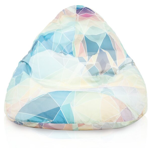 Sedací vak DROP XXL abstract pastel