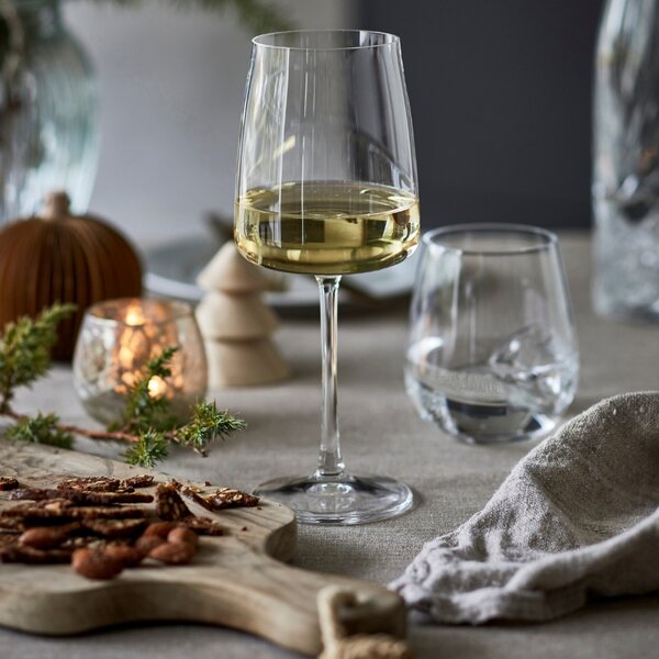 -25 % Dny MOMENTI– Lyngby Glas Set čtyř sklenic na bílé víno Zero 430 ml