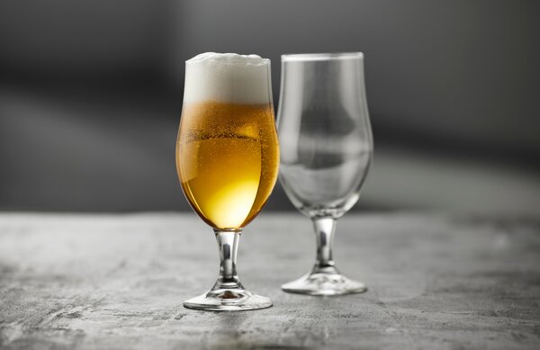 Lyngby Glas Set čtyř sklenic na pivo Juvel 490 ml