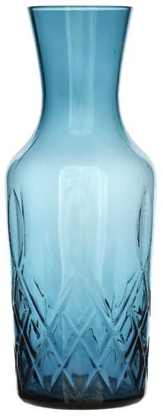 Lyngby Glas Modrá skleněná karafa Sorrento 1 l