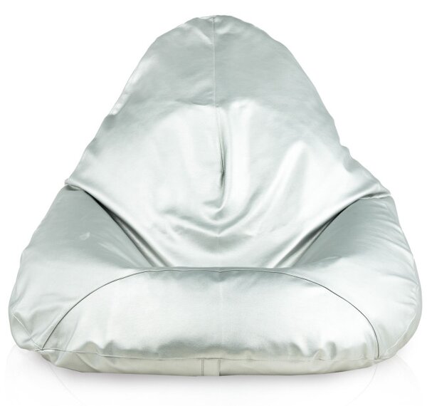 Sedací vak DROP XXL silver