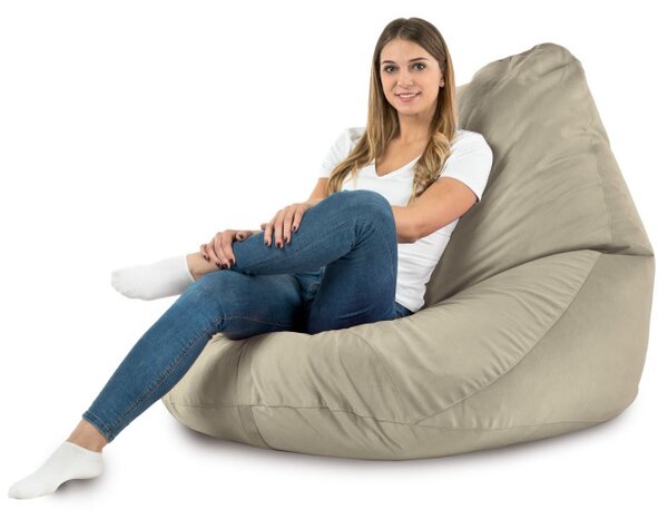 Sedací vak DROP XXL perla