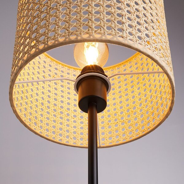 NYBORG Stolní lampa s ratanovým stínidlem