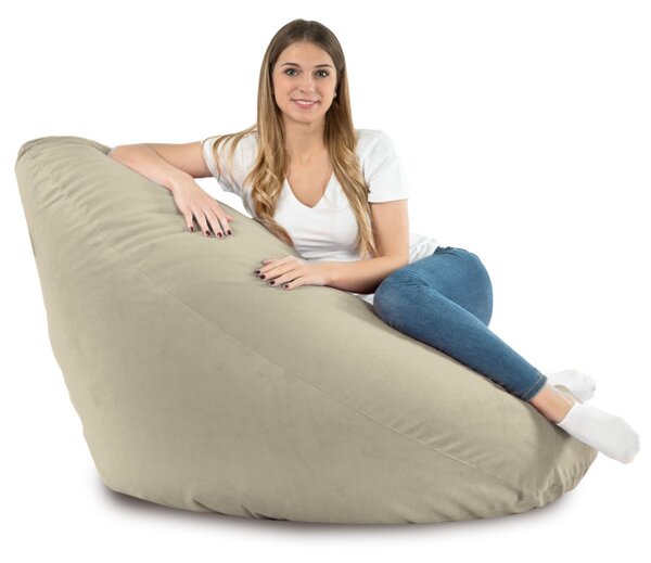 Sedací vak DROP XXL perla