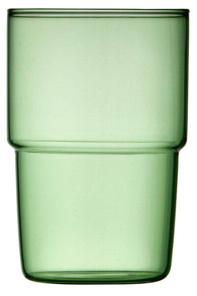 Lyngby Glas Set dvou zelených sklenic Torino 400 ml