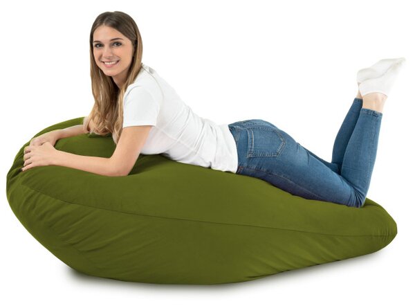 Sedací vak DROP XXL zelený
