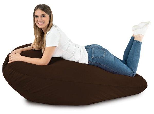 Sedací vak DROP XXL hnědý