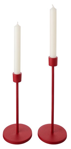 HIGHLIGHT Svícen na dlouhou svíčku 30 cm - růžová