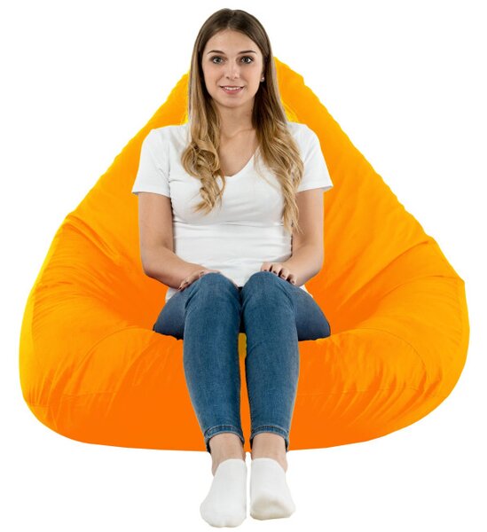 Sedací vak DROP XXL pomerančový OUTDOOR