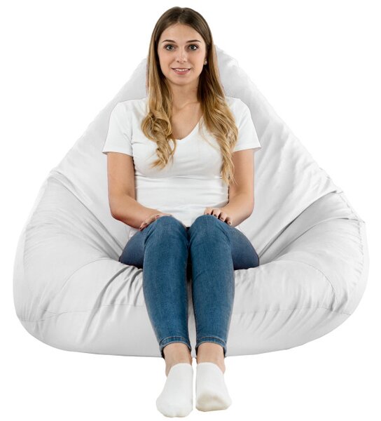 Sedací vak DROP XXL bílý OUTDOOR