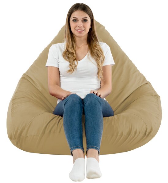 Sedací vak DROP XXL béžový OUTDOOR