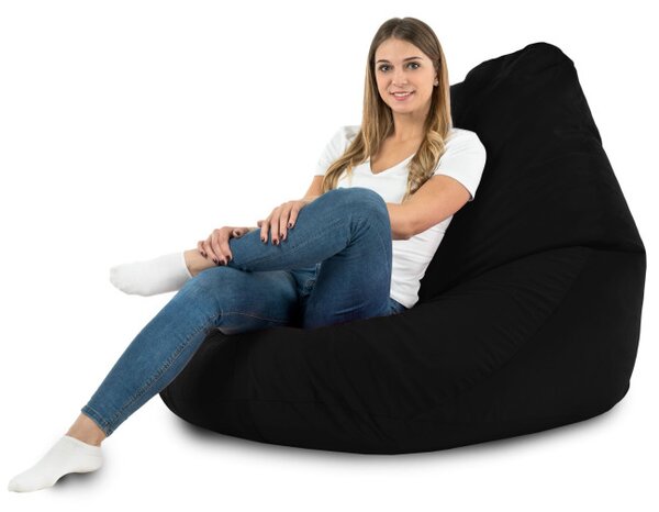 Sedací vak DROP XXL černý