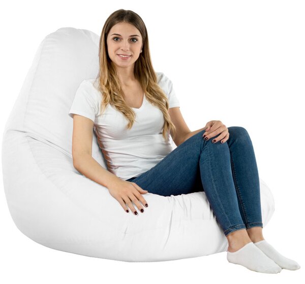 Sedací vak DROP XXL bílý OUTDOOR