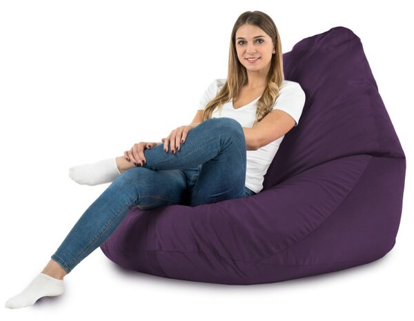 Sedací vak DROP XXL fialový