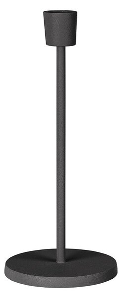 HIGHLIGHT Svícen na dlouhou svíčku 24 cm - černá