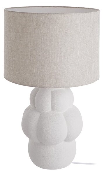 ARTISTA Stolní lampa zakřivená - bílá