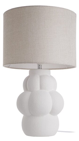 ARTISTA Stolní lampa zakřivená - bílá
