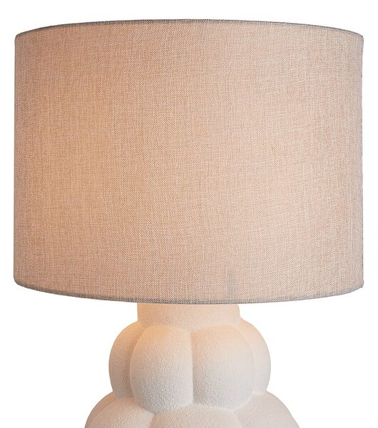 ARTISTA Stolní lampa zakřivená - bílá