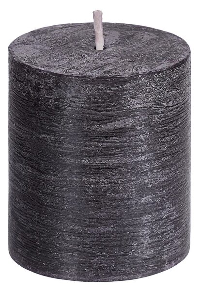 RUSTIC Svíčka 8 cm - černá