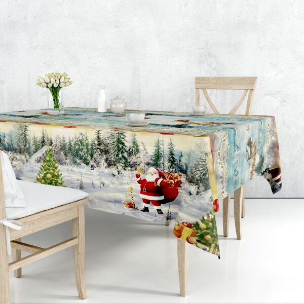 Ubrus PVC M-133A - Vánoční - Role 140cm x 20m