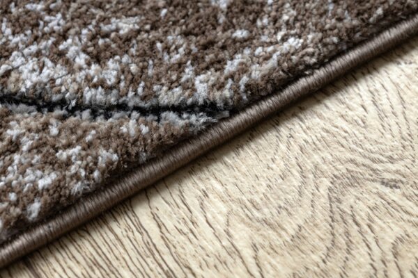 Koberec COZY 8875 Wood hnědý