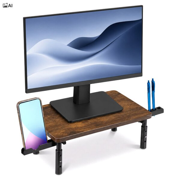 Stojan na notebook / monitor VAST rustikální