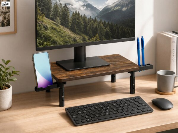 Stojan na notebook / monitor VAST rustikální