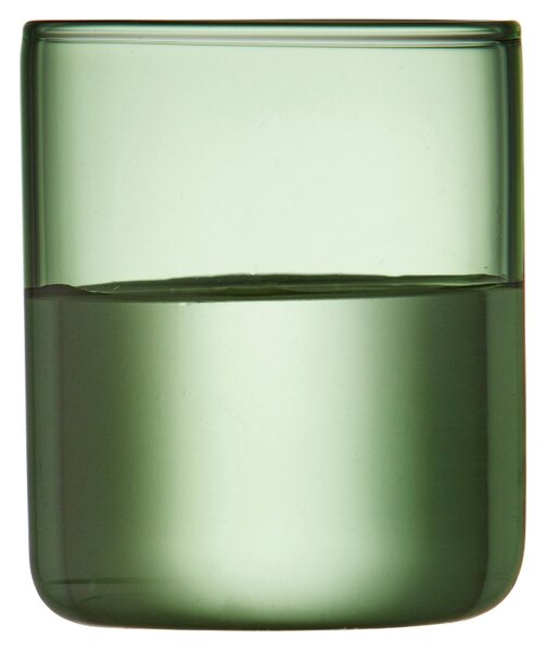 Lyngby Glas Set dvou zelených sklenic na destiláty Torino 60 ml