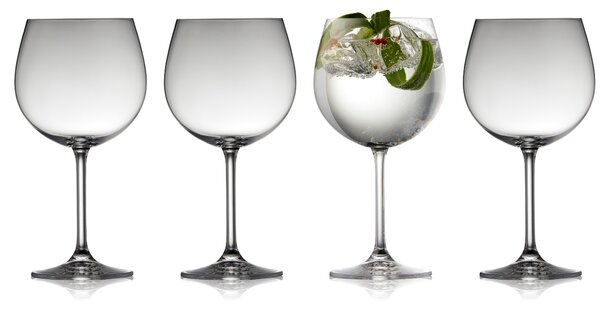 Lyngby Glas Set čtyř sklenic na víno Juvel 570 ml