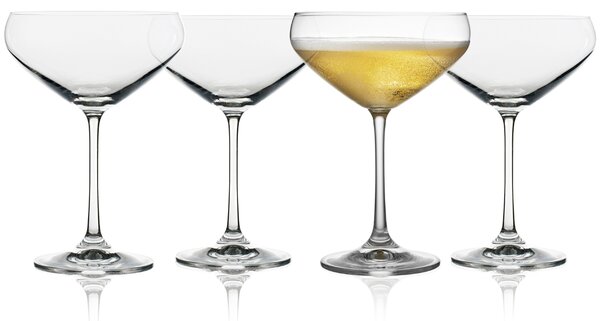 -25 % Dny MOMENTI– Lyngby Glas Set čtyř sklenic na šampaňské Juvel 340 ml