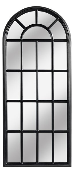 Obloukové vintage zrcadlo Castillo 140 cm černé