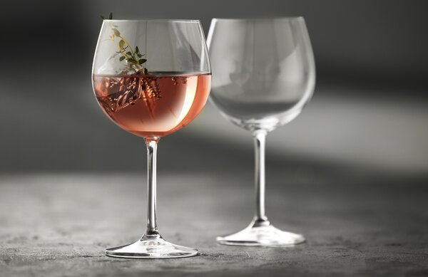 Lyngby Glas Set čtyř sklenic na víno Juvel 570 ml