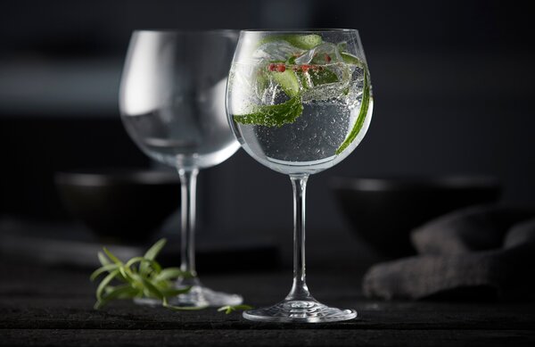 Lyngby Glas Set čtyř sklenic na víno Juvel 570 ml