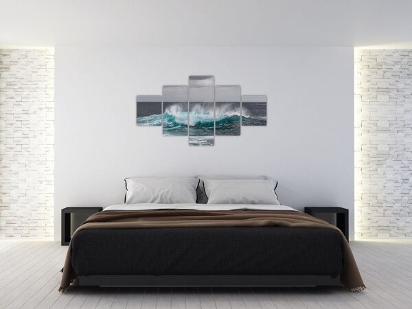 Obraz - Vlny v oceánu (125x70 cm)