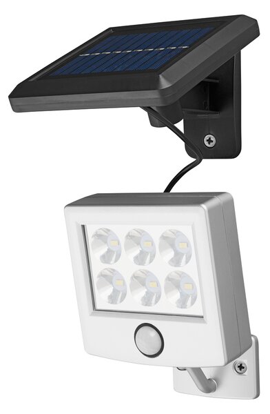 Livarno® Solární LED reflektor s pohybovým senzorem (separátní solární panel) (100400707002)