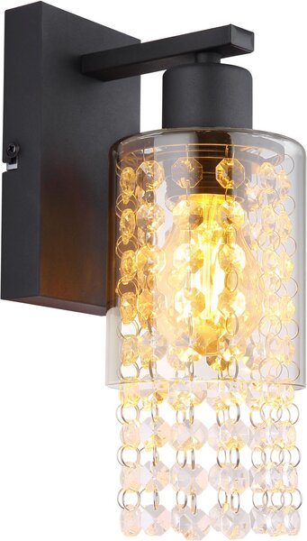 Globo Lighting Backey nástěnné svítidlo 1x40 W mosaz-kouřová 15799W