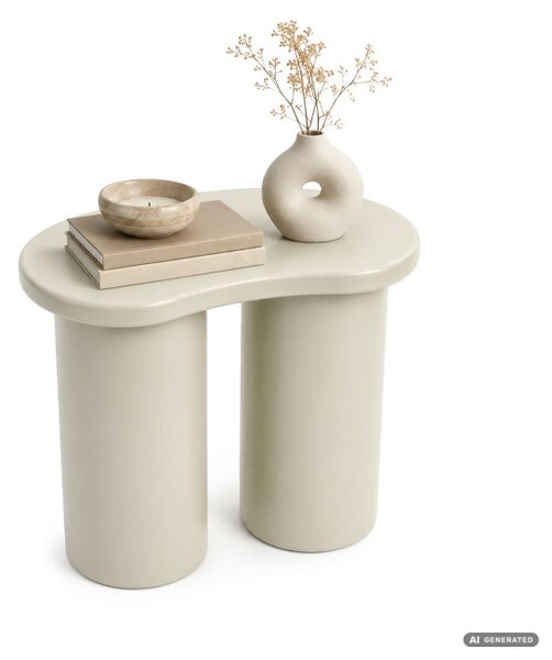 Konferenční stolek CUBE krémový