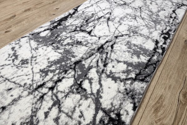 Běhoun COZY 8871 Marble šedý