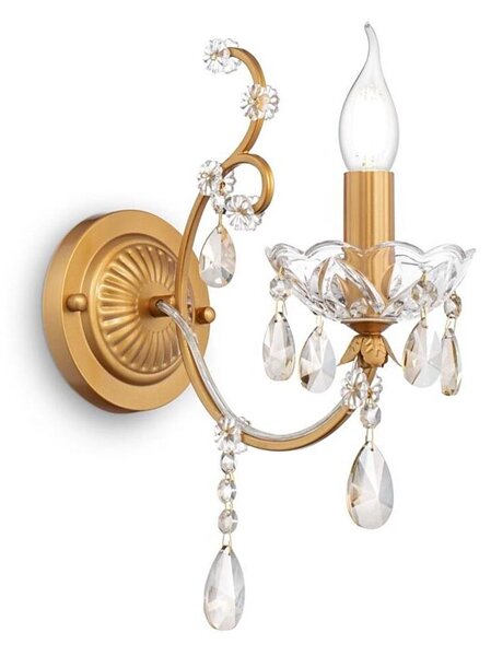 Maytoni DIA004-01-G - Nástěnné svítidlo SEVILLA 1xE14/60W/230V