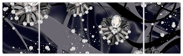 Obraz - Diamanty v prostroru (170x50 cm)