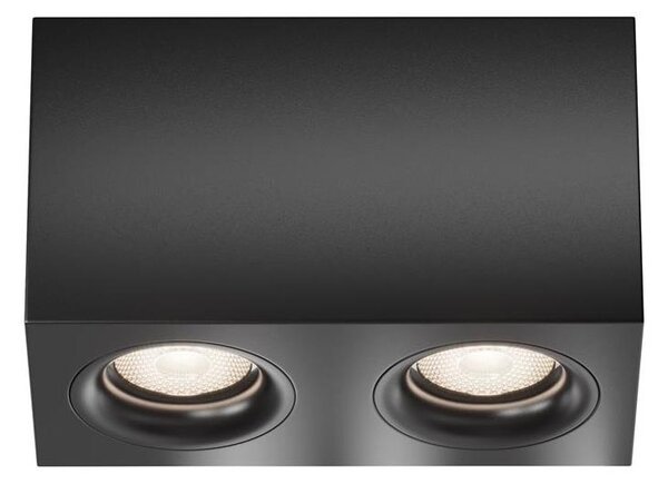 Maytoni C013CL-02B - Bodové svítidlo SLIM 2xGU10/50W/230V černá