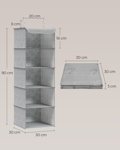 Set dvou závěsných organizérů RCH005W02 (2 ks)