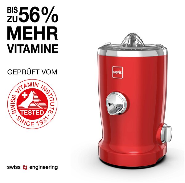 Novis Odšťavňovač VitaJuicer VDE NewGen SX-3 (červená)