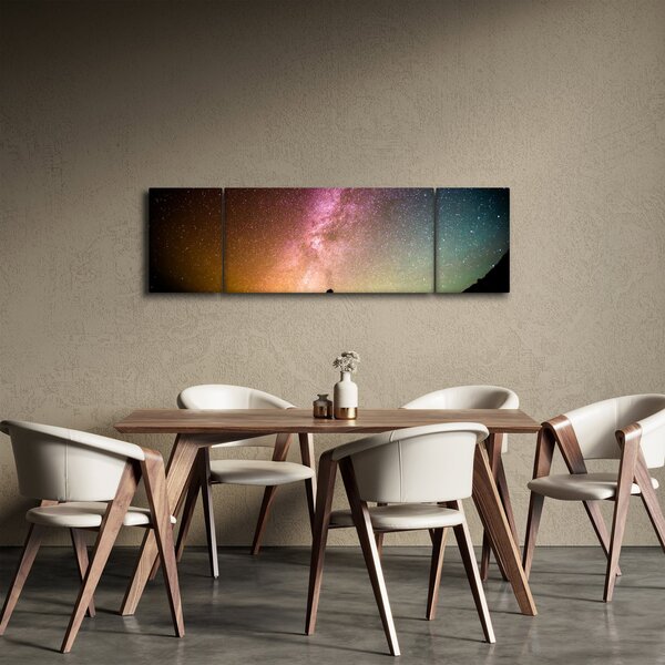 Obraz - obloha plná hvězd (170x50 cm)