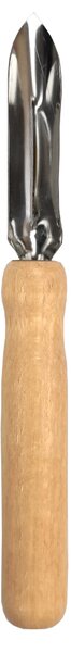 AMADEA Škrabka s dřevěnou rukojetí, délka 16,5 cm